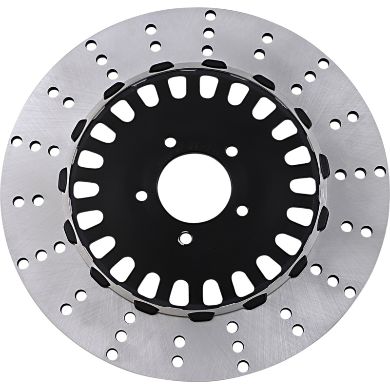 RC COMPONENTS Front Rotor – Right – 11.8 – Illusion – Black Illusion Front Rotor