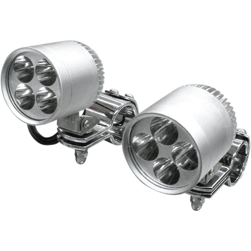 RIVCO PRODUCTS Driving Light Kit 2 LED Driving Light Kit w/ 1-1/4 Clamps