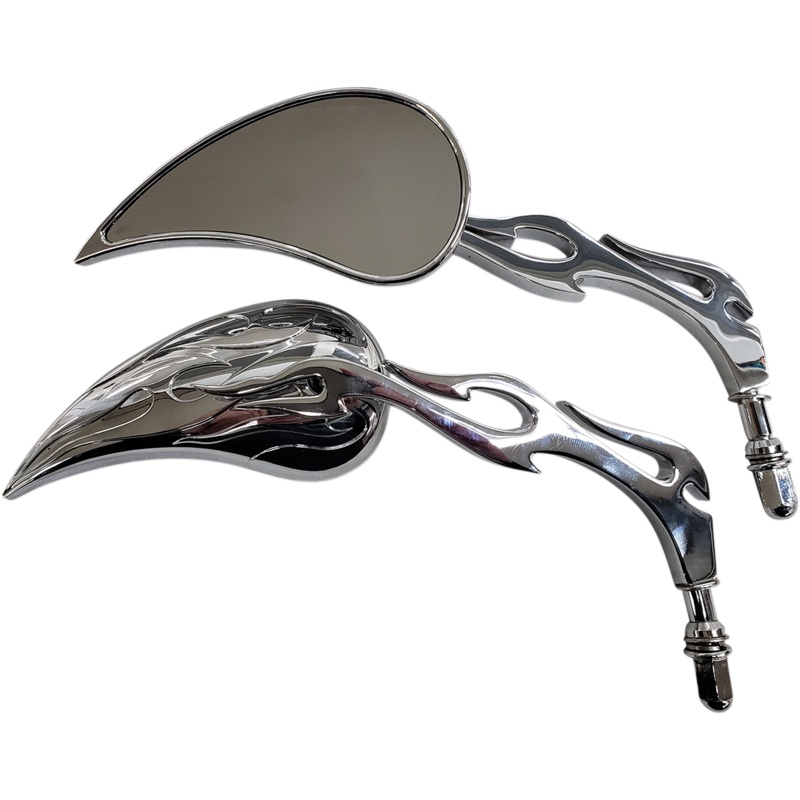 RIVCO PRODUCTS Flame Billet Mirror Flame Billet Mirrors