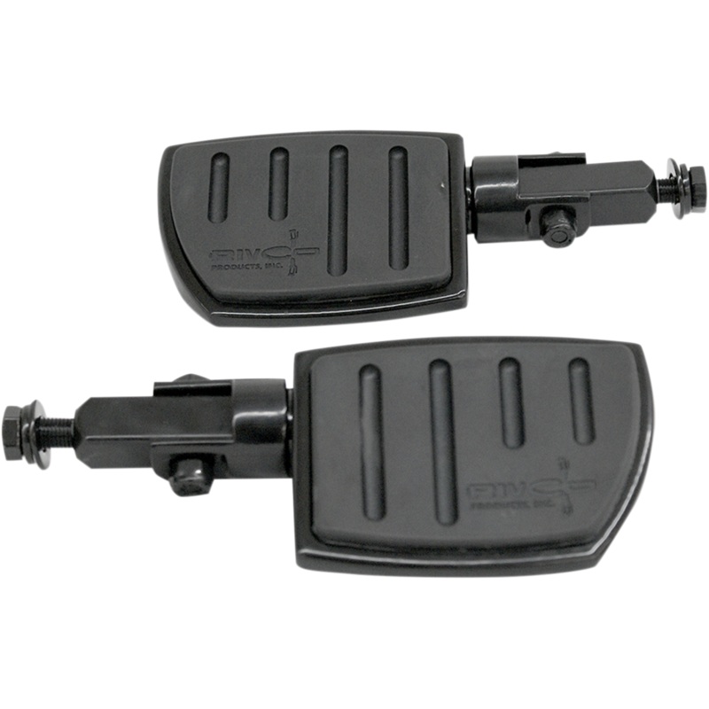 RIVCO PRODUCTS Flatfoot Wide Pegs – Black Flatfoot Pegs