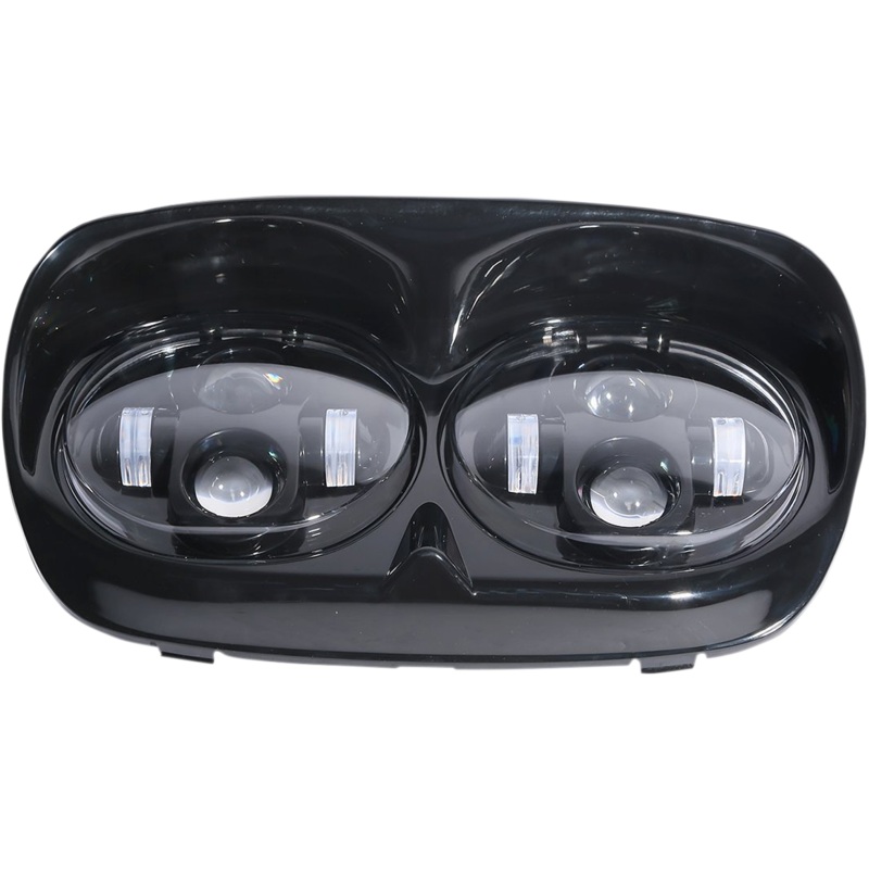 RIVCO PRODUCTS LED Headlight Assembly – Road Glide – Black Dual LED Headlight Assembly