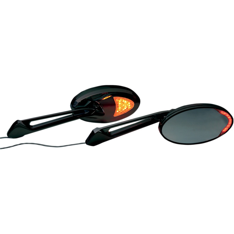 RIVCO PRODUCTS Universal LED Lighted Mirrors – Black Custom LED Accent Mirrors