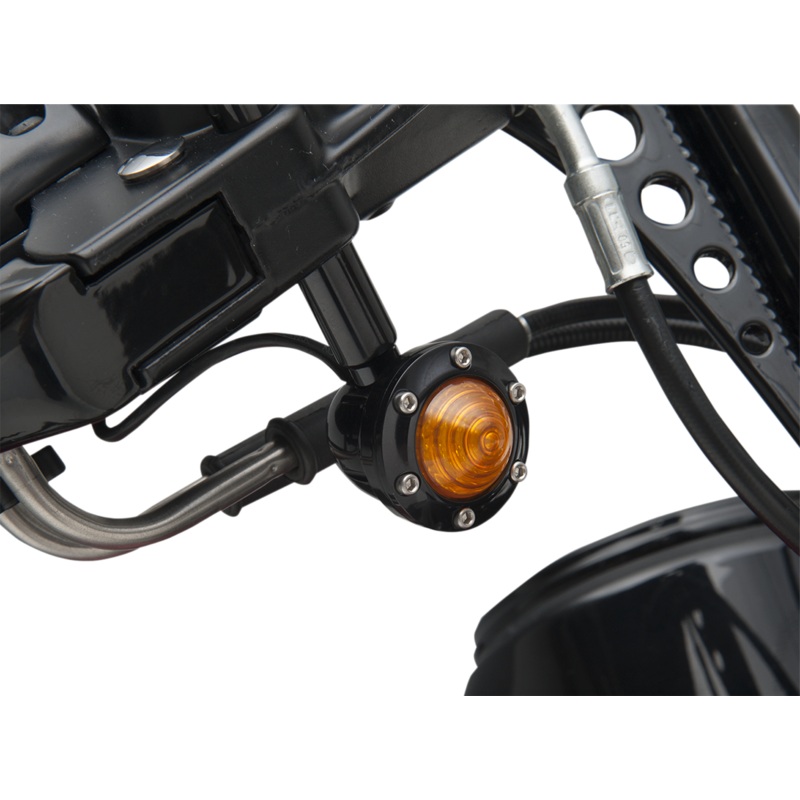 RSD Front Tracker Turn Signal – Amber Lenses Tracker Turn Signals
