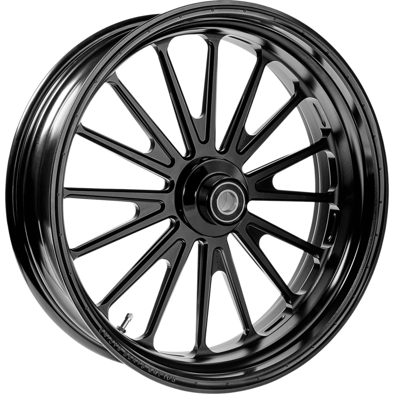 RSD Front Wheel – Traction – Dual Disc – 21 x 3.5 – Black – 14 FLH Traction Wheel