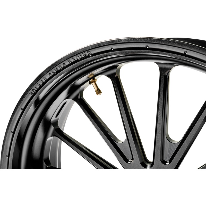 RSD Front Wheel – Traction – Dual Disc – 21 x 3.5 – Black – With ABS – 14 FLH Traction Wheel