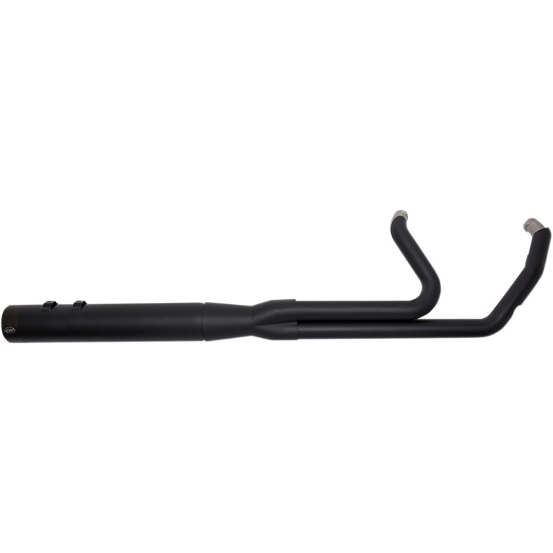 S&S CYCLE 2:1 Exhaust for FL – Black Sidewinder 2:1 Exhaust System
