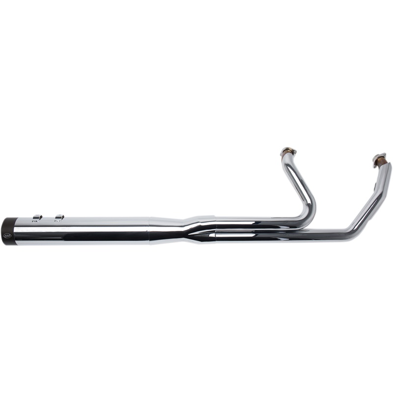 S&S CYCLE 2:1 Exhaust for FL – Chrome Sidewinder 2:1 Exhaust System