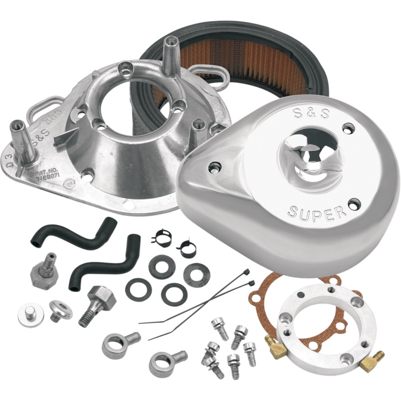 S&S CYCLE Air Cleaner Tear Drop 93-09 Big Twin Air Cleaner Kit
