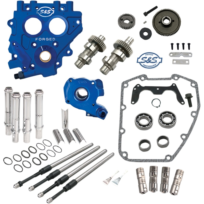 S&S CYCLE Cam with Plate – 509 Series Gear-Drive and Chain-Drive Cam Chest Kit