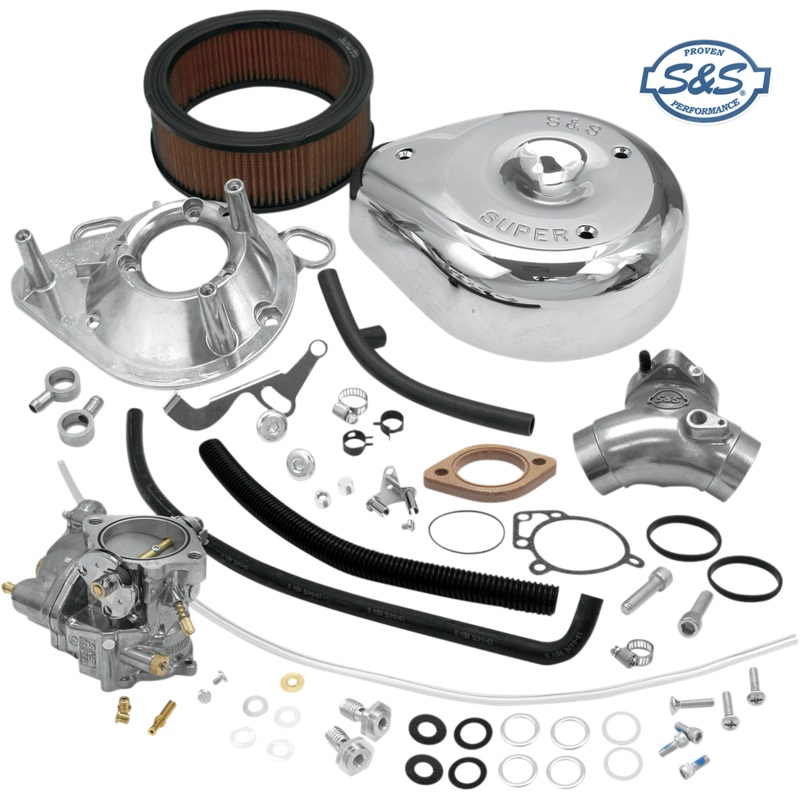 S&S CYCLE G Carburetor 99-05 Twin Cam Super E and G Shorty Carburetor Kit