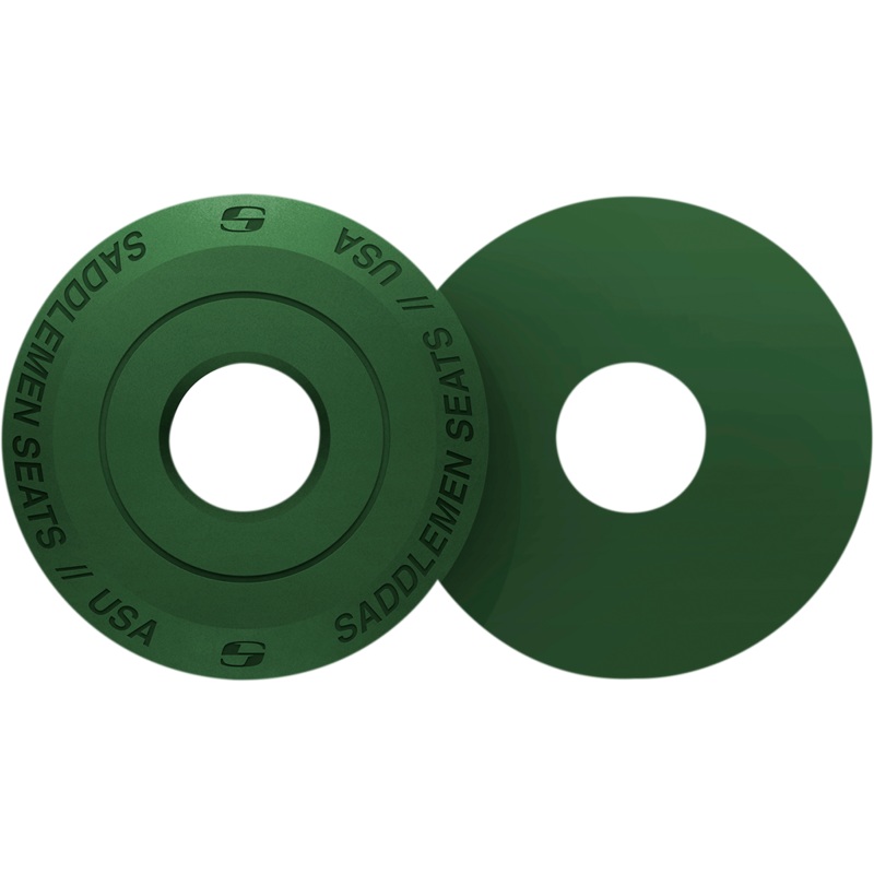 SADDLEMEN Fender Seat Washer – Dark Green Fender Seat Washer