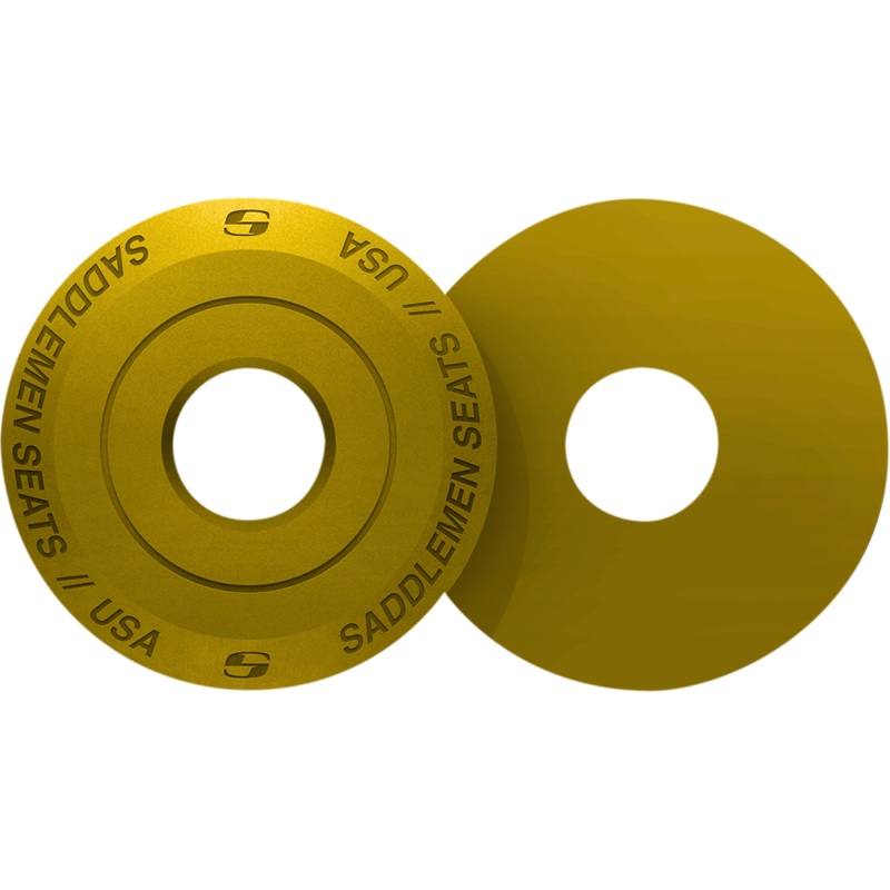 SADDLEMEN Fender Seat Washer – Gold Fender Seat Washer