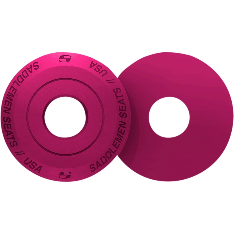 SADDLEMEN Fender Seat Washer – Pink Fender Seat Washer