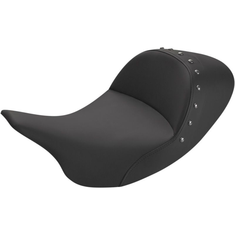 SADDLEMEN Lariat Solo Seat – Studded – FL Lariat Solo Seat