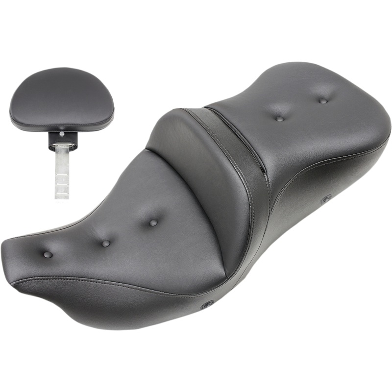 SADDLEMEN Pillow Top Roadsofa Seat – With Backrest PT Roadsofa Seat