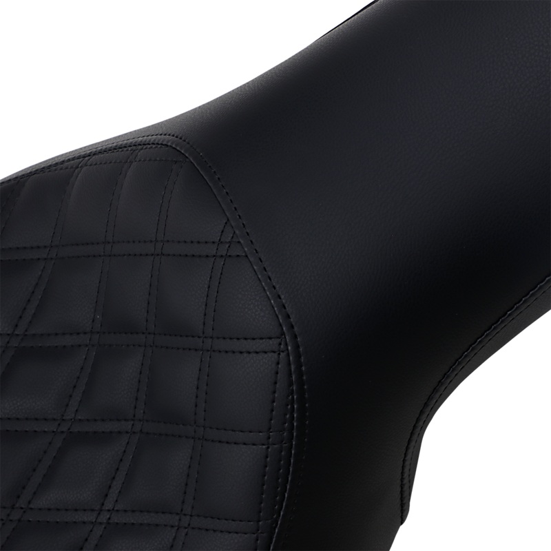 SADDLEMEN Profiler Seat – Lattice Stitched – FXD ’06-’17, FXDWG ’10+, FLD ’12+ Profiler LS Seat