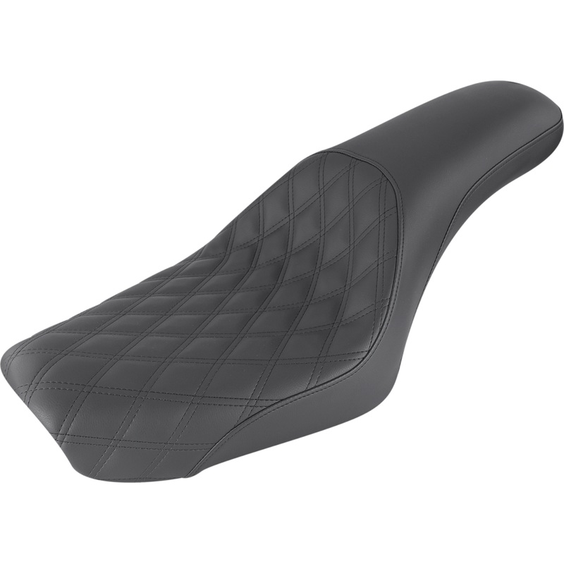 SADDLEMEN Profiler Seat – Lattice Stitched – FXDWG ’04-’05 Profiler LS Seat