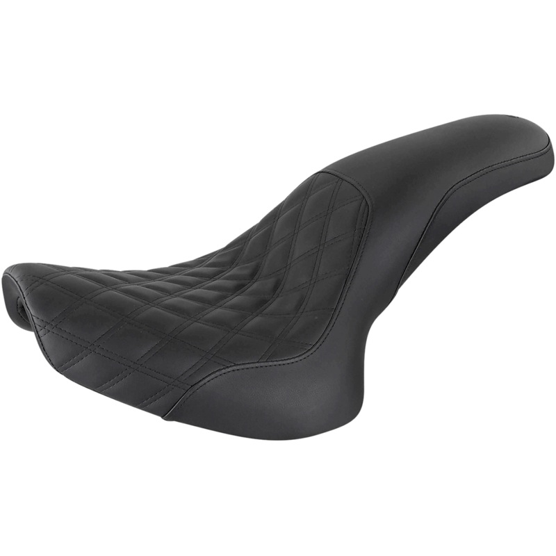 SADDLEMEN Profiler Seat – Lattice Stitched – Softail Profiler LS Seat