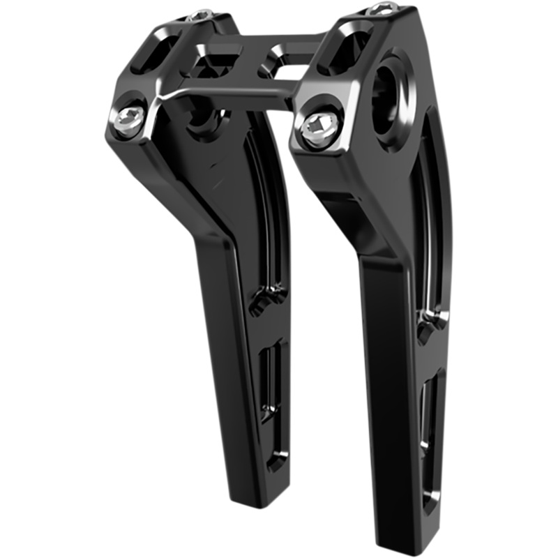 SLYFOX Black 6 Pullback Riser for 1 Handlebars Handlebar Riser Kit
