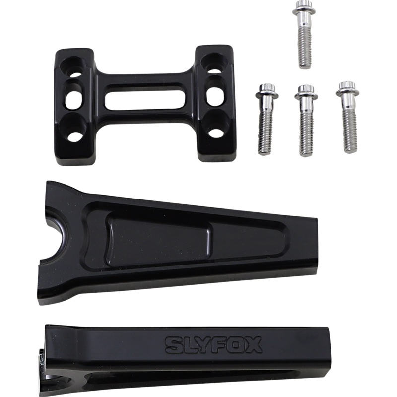SLYFOX Black 6 Straight Riser for 1 Handlebars Handlebar Riser Kit