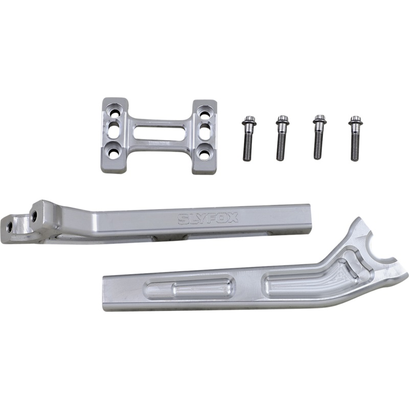 SLYFOX Raw 10 Pullback Riser for 1 Handlebars Handlebar Riser Kit