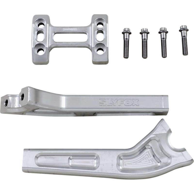 SLYFOX Raw 8 Pullback Riser for 1 Handlebars Handlebar Riser Kit