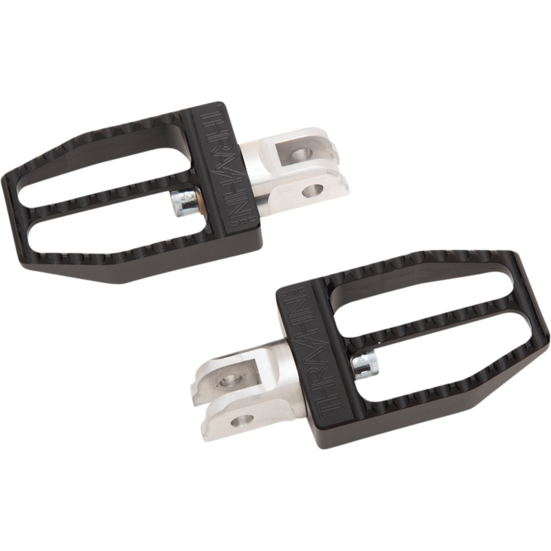 THRASHIN SUPPLY CO. Front Militant Footpegs – Black – Softail Militant Footpeg