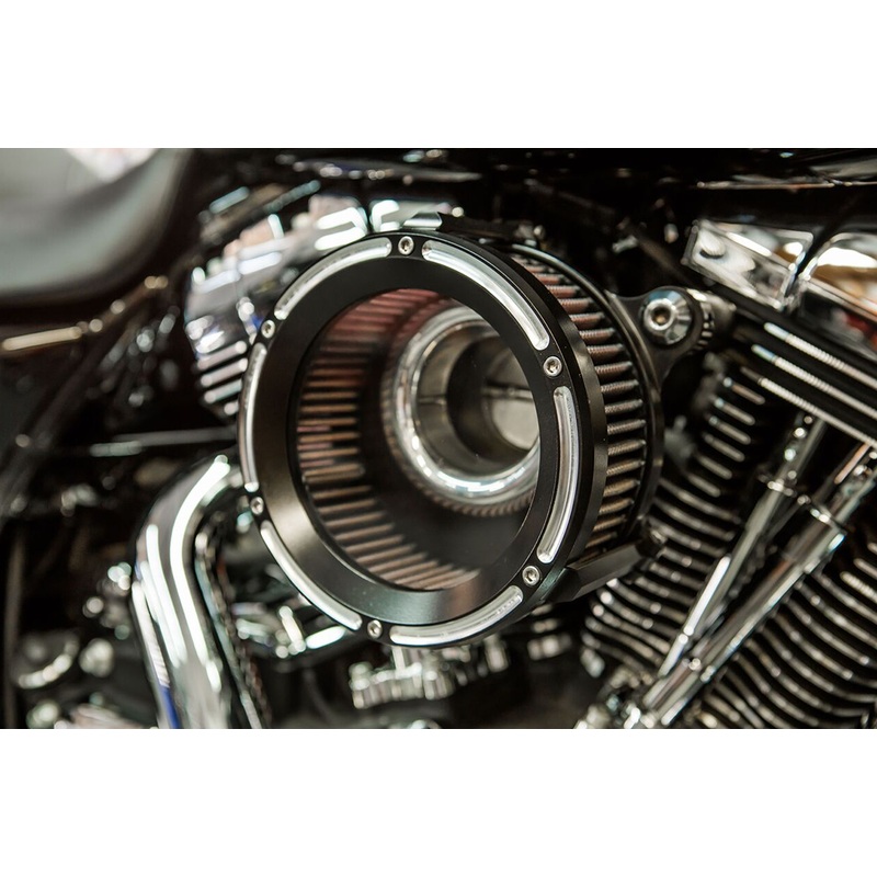 TRASK Air Cleaner Assault Electronic Fuel Injection Reverse Cut Assault Charge High-Flow Air Cleaner