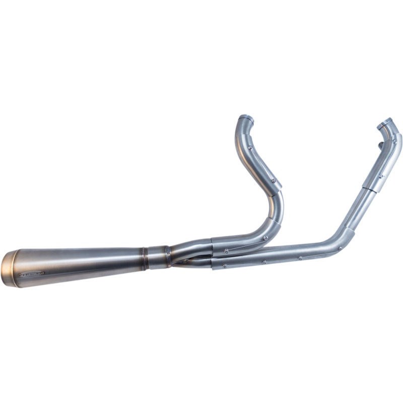 TRASK Assault 2:1 Exhaust – Stainless Steel – ’07-’17 Softail Assault 2:1 Exhaust System
