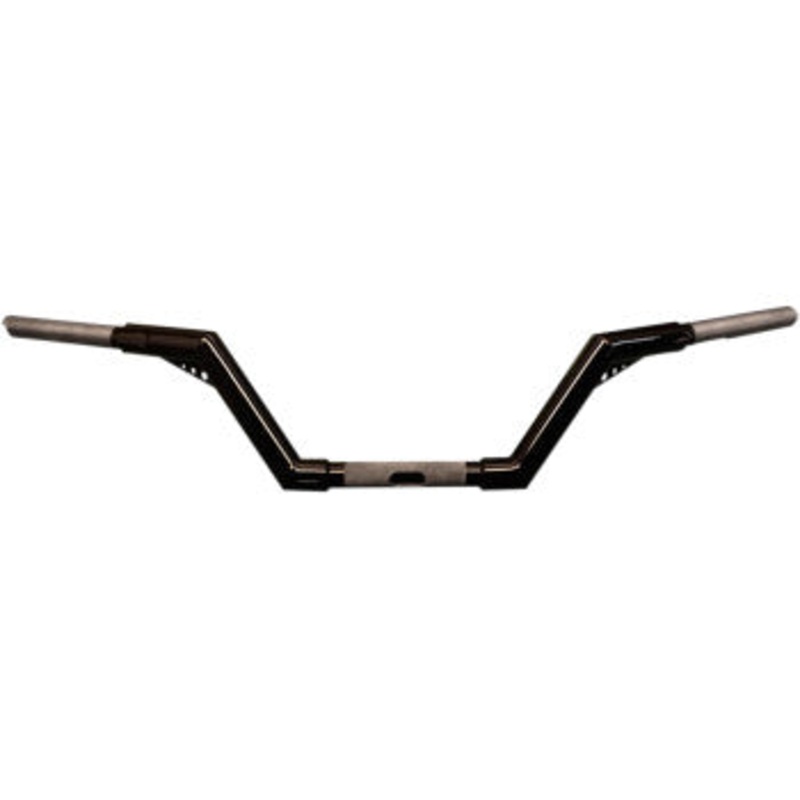 TRASK PERFORMANCE 1-1/4 V-Line Handlebar Black V-Line Indian Scout Handlebar