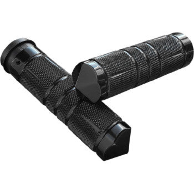 ACCUTRONIX Grips – Knurled – Diamond – TBW – Black