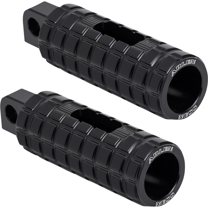 ARLEN NESS Footpegs – Passenger – Black 400-038