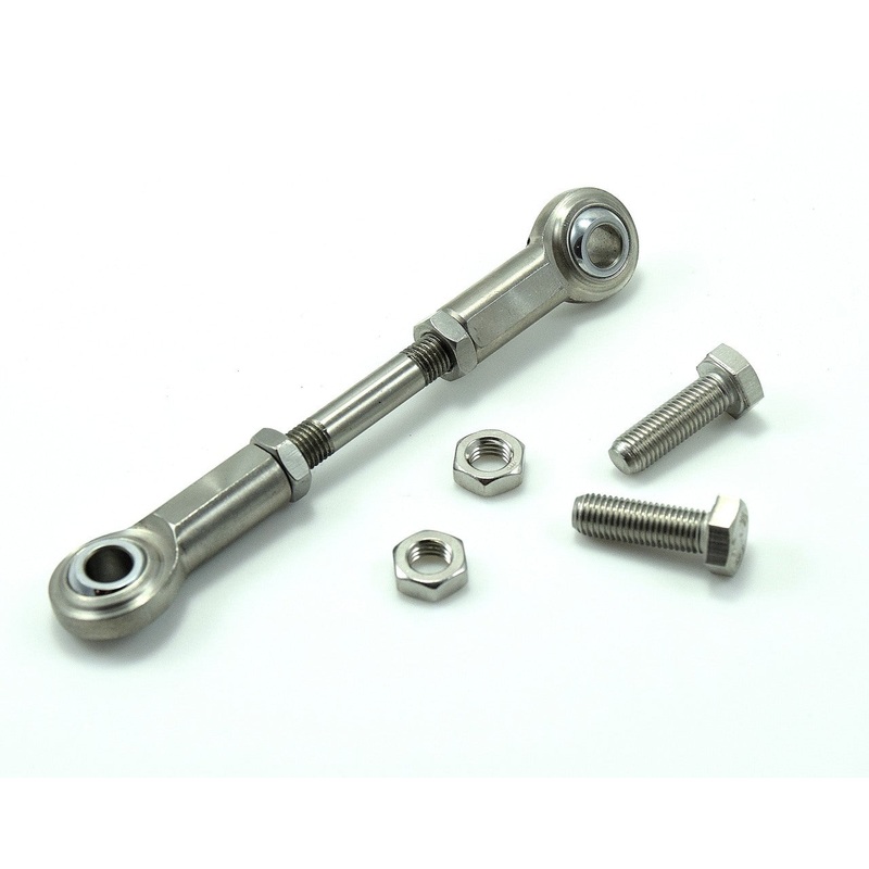 Bung King Mid Control Adjustable Shifter Linkage Stainless Steel 06 and Up Dyna