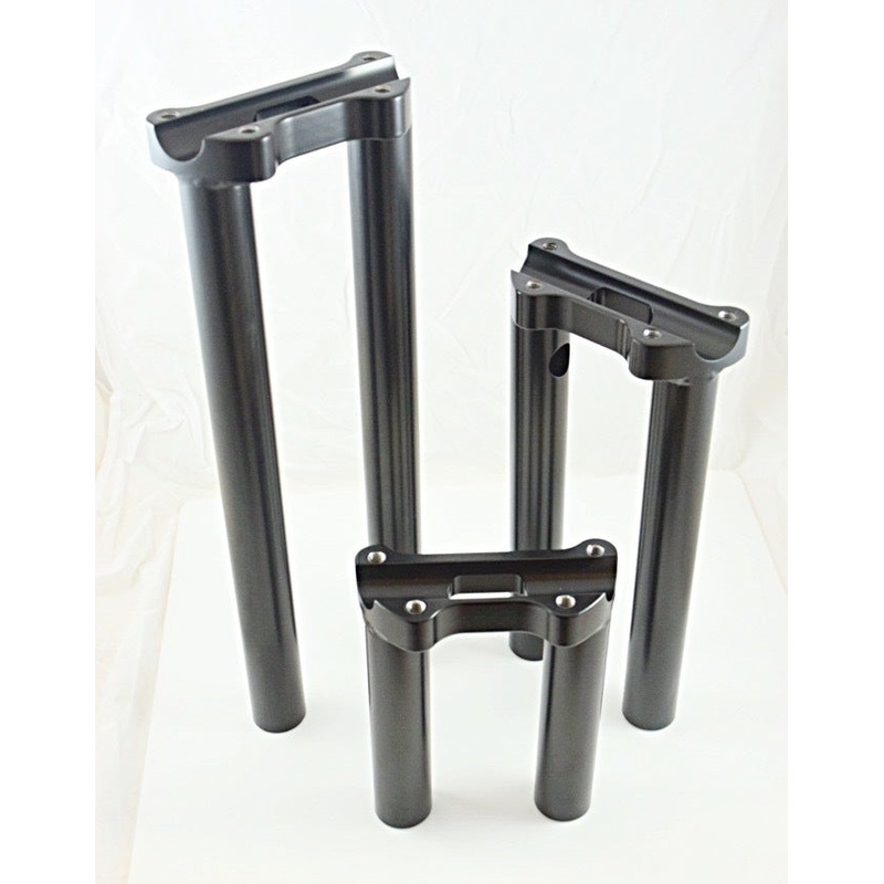 Bung King One Piece Lower Handlebar Riser 6 without internal wiring holes