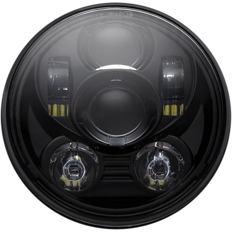 CUSTOM DYNAMICS Headlamp – 5.75 – LED – Black CD-575-B