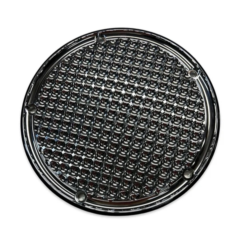CYCLESMITHS Shredder Twin Cam Derby Cover – Chrome