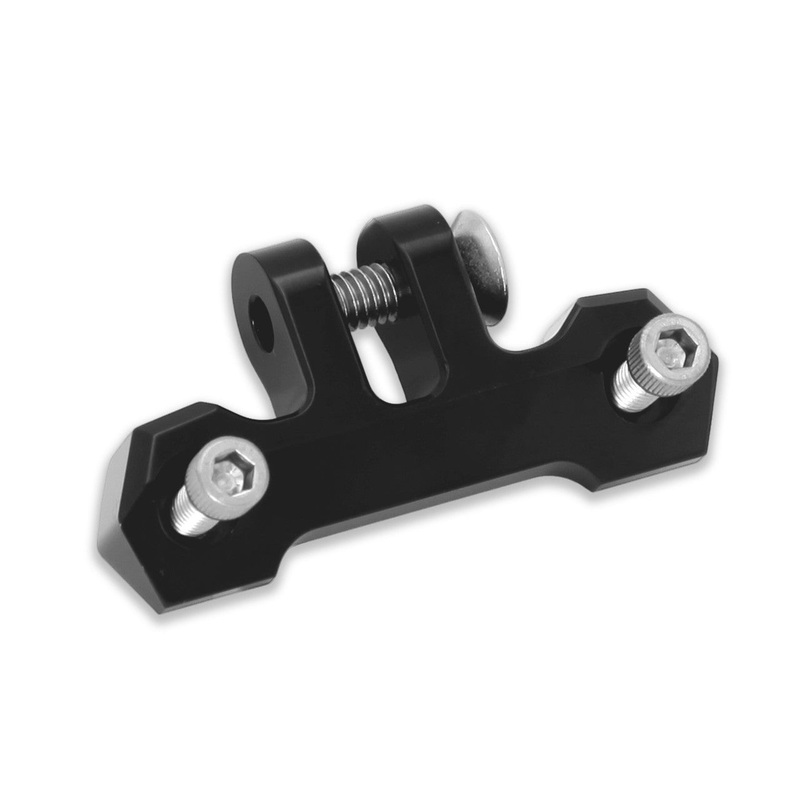 KRAUS ISOLATED RISER TOP GAUGE MOUNT – Black Anodized