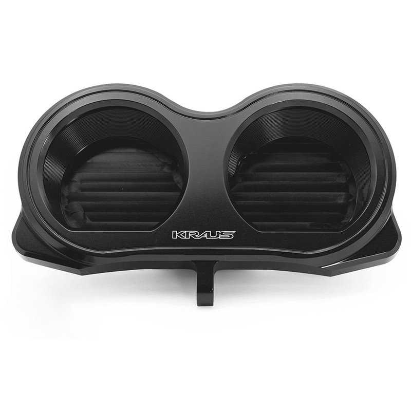 KRAUS RG BILLET GAUGE BEZEL – Black Anodized