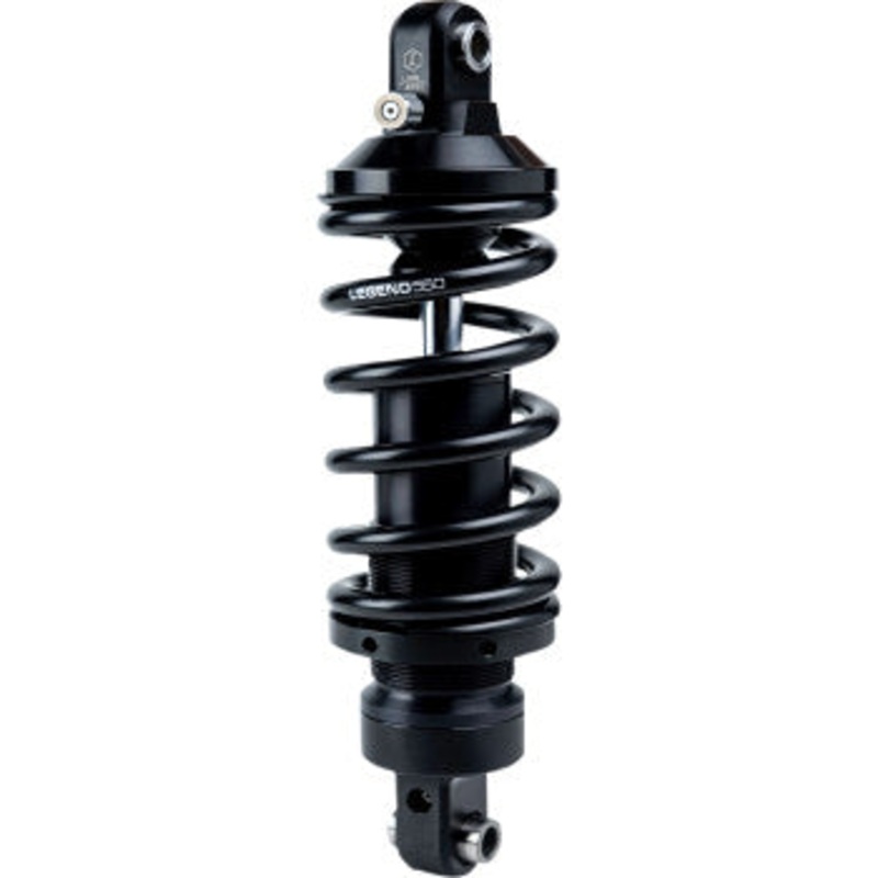 LEGEND SUSPENSION REVO-A Adjustable M-Eight Softail Coil Suspension REVO-A Mono Shock – 13 – Heavy Duty – ’18+ M-Eight Softail Models