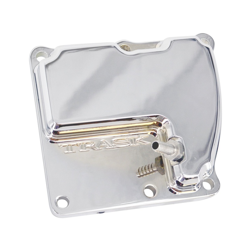 TRASK Assault CHECKM8 VENTED TRANS TOP COVER – Chrome