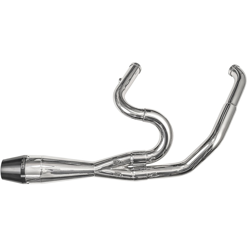 2in1 M8 Flt Shorty Pipe Polished