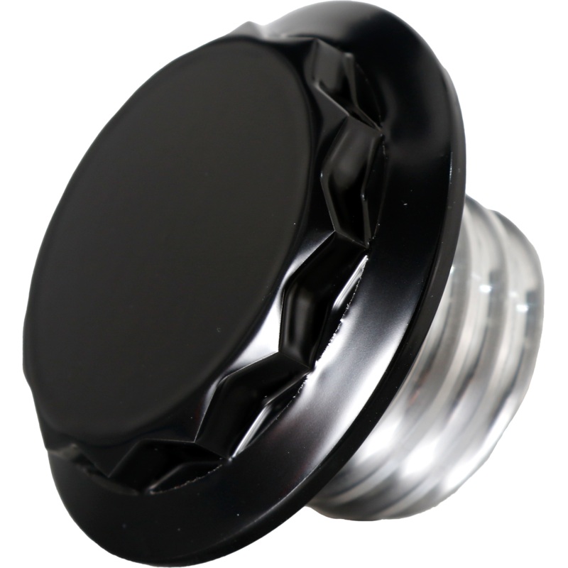 H/D Billet 12 Point Non Vented Black Fuel Cap
