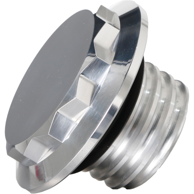 H/D Billet 12 Point Non Vented Polished Fuel Cap