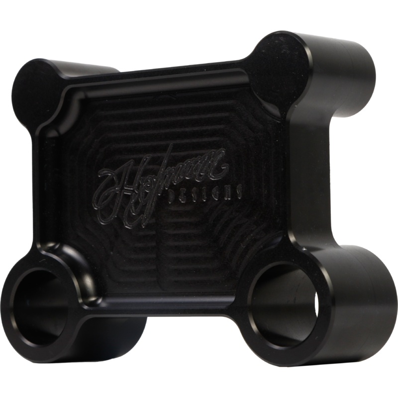 H/D Billet Pull Back Plate Black Batwing