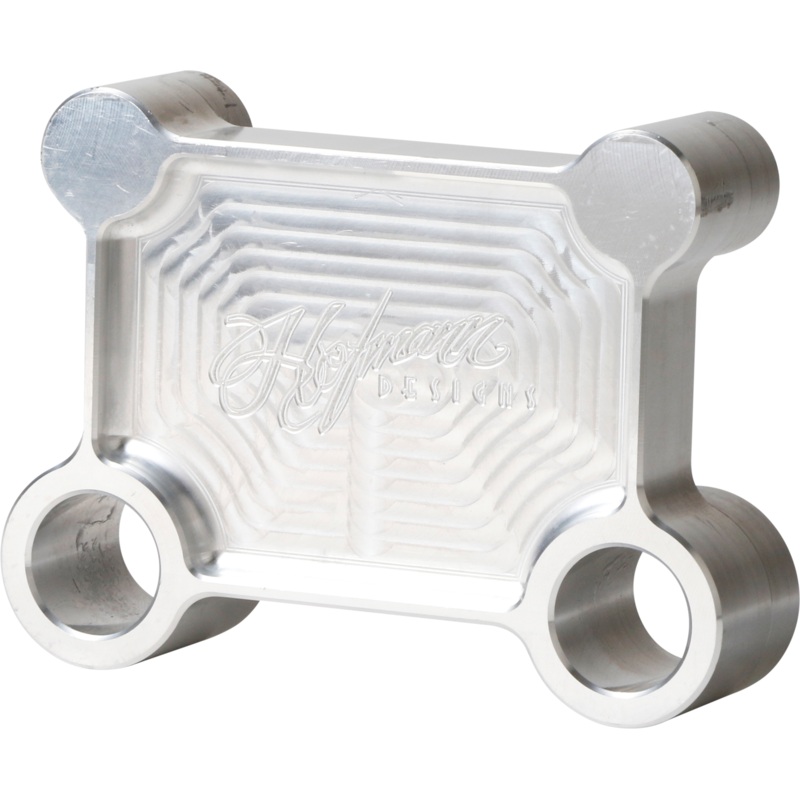 H/D Billet Pull Back Plate Raw Batwing