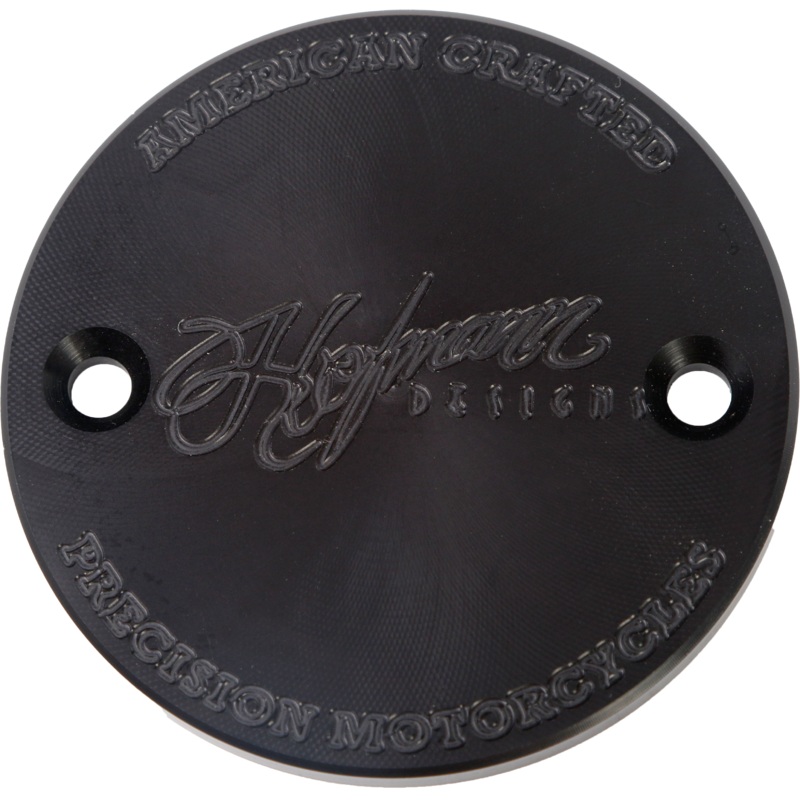 H/D Billet Timer Cover Black M8
