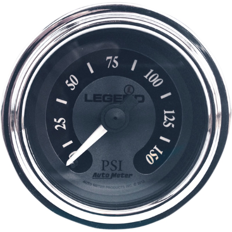 LEGEND SUSPENSION Fairing Mounted LED Backlit PSI Gauges – Titanium 2212-0493