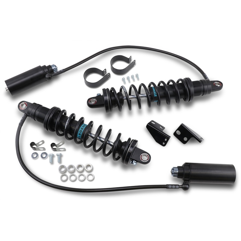 LEGEND SUSPENSION REVO ARC Remote Reservoir Shocks – Standard – Black – 14 1310-1880