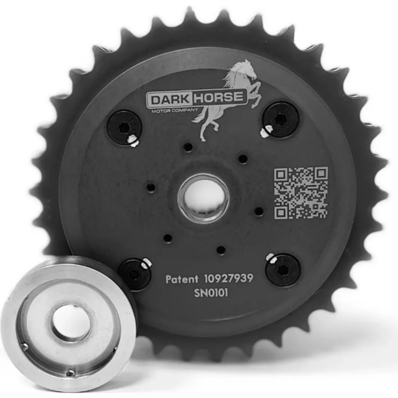 Darkhorse Man O’ War Motorsprocket (34T) system for Harley-Davidson ’18-’24 Milwaukee 8 Wide Tire Softail Models