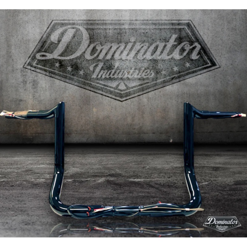 Dominator Industries Pre-Wired Meathook Bagger Ape for 2008-2013 Street Glide (Gloss Black)